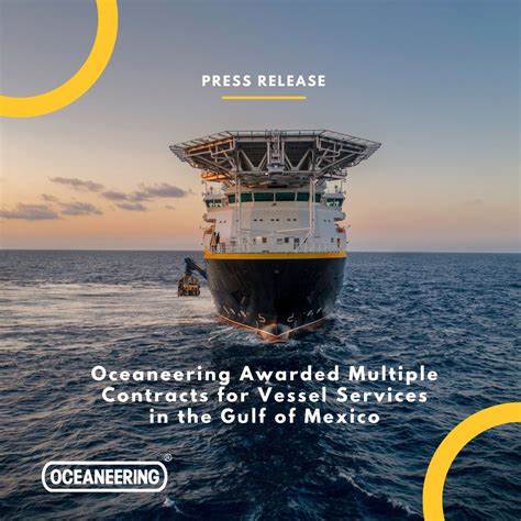 Oceaneering signs offshore vessel services agreement for Gulf of Mexico