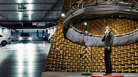 Electric cars and their warning signals difficult to locate at low speed