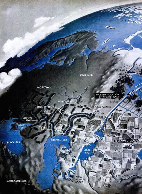 The Soviet plan to reverse Siberia's rivers with 'peaceful nuclear explosions'