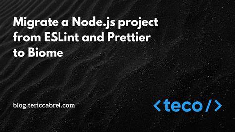 Migrating a JavaScript Project from Prettier and ESLint to BiomeJS