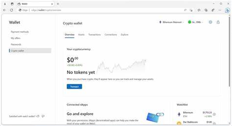 Microsoft Edge bekommt ein Crypto-Wallet