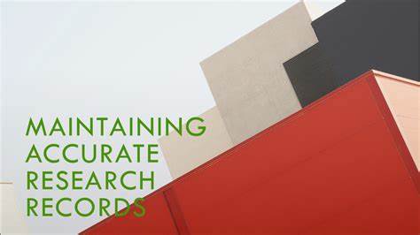 Assuring an Accurate Research Record