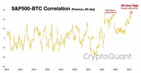 Crypto and US Stock Correlation at Record High - Coinspeaker