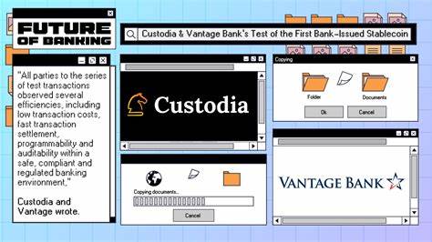 Custodia and Vantage Bank partner for ‘first bank-issued stablecoin’