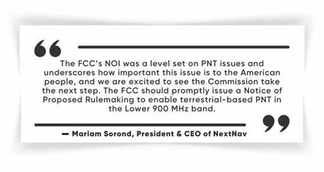 Comments of Apple on Promoting the Development of PNT Technologies and Solutions