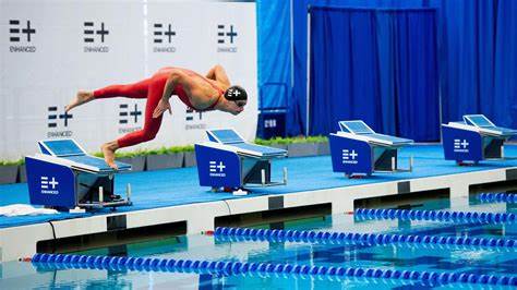 Enhanced Games swimmer 'breaks world record'
