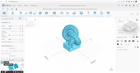 Web-based 3D shape creator powered by hand gestures