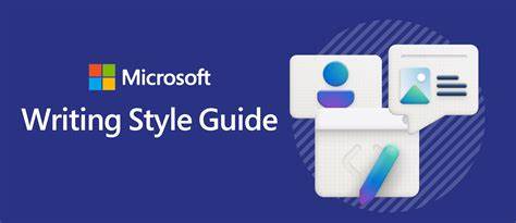 Microsoft Writing Style Guide