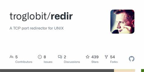 Redir: A TCP port redirector for Unix