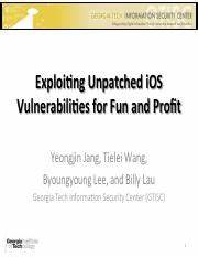Unpatched iOS Exploit Chain Disclosed After Cert/CC Approval
