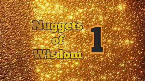 There's More to That Nugget of Wisdom (2023)