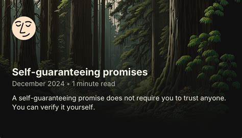 Self-Guaranteeing Promises