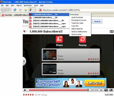 YouTube Down for Firefox?