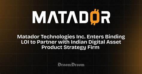  Matador Technologies to Acquire Stake in Indian Firm HODL Systems