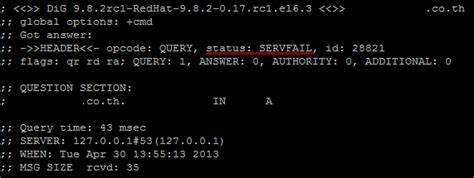 Servfail DNS