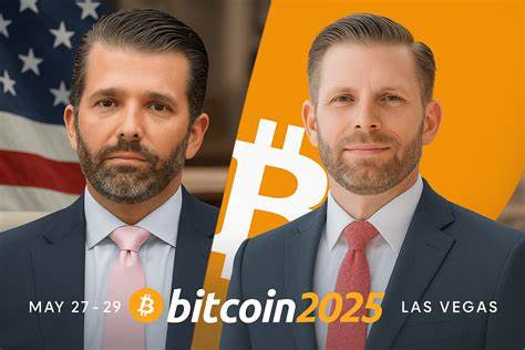 ERIC & DONALD TRUMP JR TO SPEAK AT BITCOIN CONFERENCE 2025!