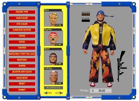 Create Your Custom Action Figure Online for Free