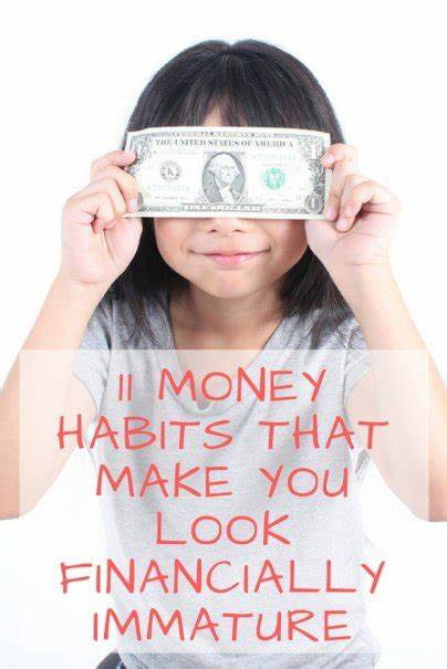 Financial Immaturity