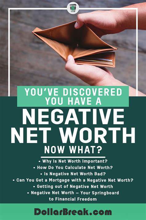 Negative net worth? Here are 3 things you can do to fix it