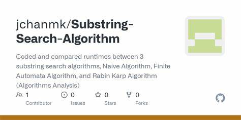 SIMD-friendly algorithms for substring searching