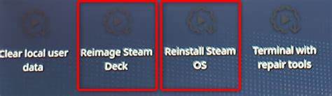SteamOS Recovery and Installation
