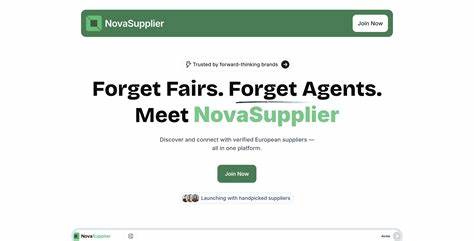 NovaSupplier – Connect brands directly with European Suppliers