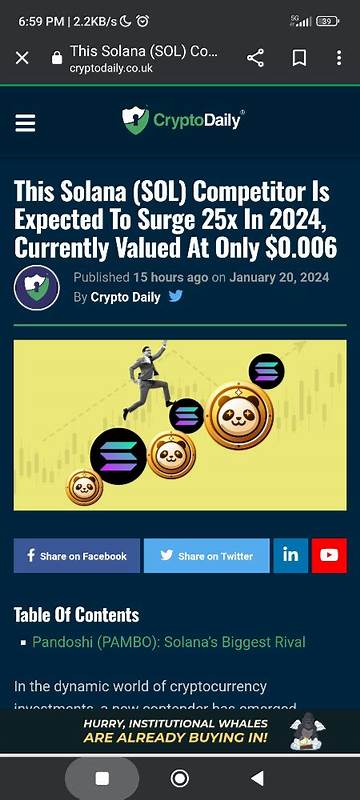 Super Cheap Solana (SOL) Competitor Under $0.05 to Turn $500 into $50,000