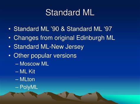 Memories: Edinburgh ML to Standard ML