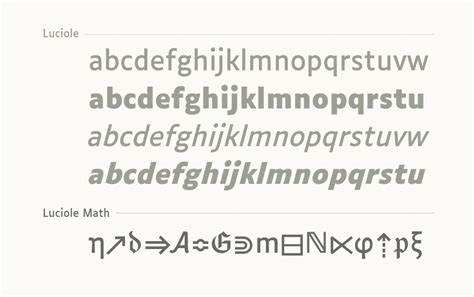 Luciole Math: a typeface developed explicitly for visually impaired academics