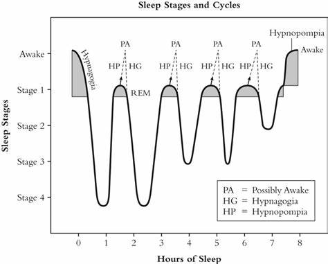 Hypnagogia – cognitive phenomena on the onset of sleep
