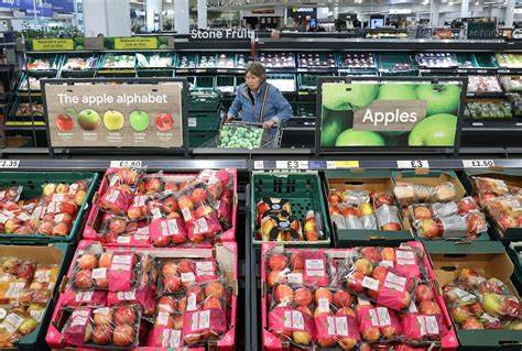 UK grocery inflation jumps to highest level in 15 months
