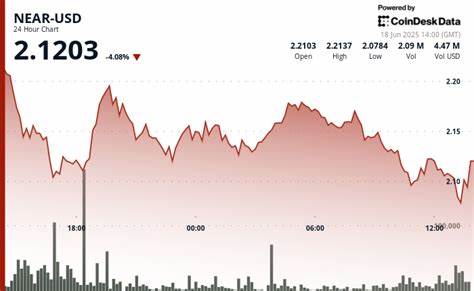 NEAR Protocol Plunges 6% as Middle East Tensions Fuel Crypto Selloff