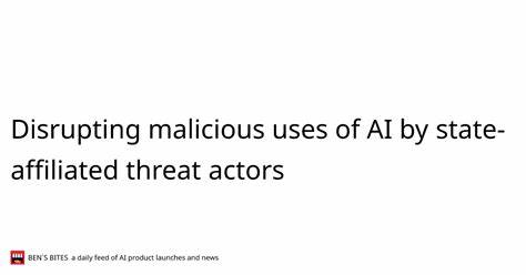Disrupting malicious uses of AI