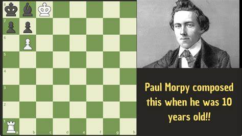 Watching 03 Model Sweat over a Paul Morphy Mate-in-2