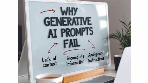 Why do prompts fail? And why will they fail?
