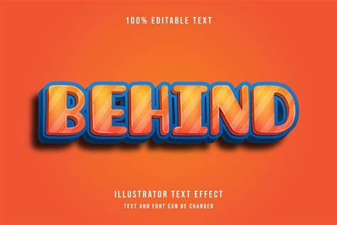 BehindText – Text Behind Image