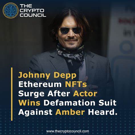 Johnny Depp Ethereum NFTs steigen, nachdem Schauspieler Verleumdungsklage gegen Amber Heard gewonnen hat – Decrypt
