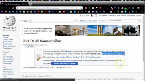 Wikipedia: Sandbox