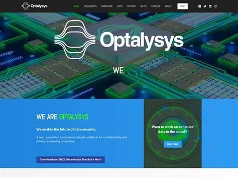 UK Startup Optalysys Debuts Server for Blockchains