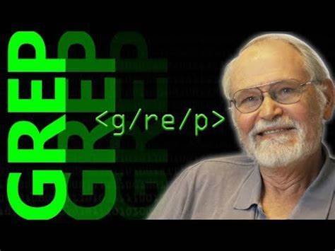 Where Grep Came from [video] (2018)