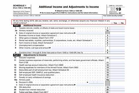 IRS Prioritizes Cryptocurrency, Now First Question on 1040 Tax Form - Bitcoin.com News