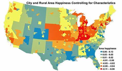 The five happiest cities