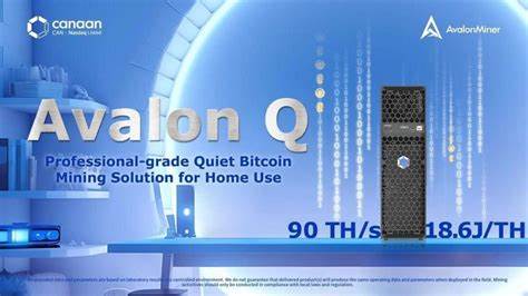 Canaan Inc.: Canaan Unveils Avalon Q at Mining Disrupt 2025: a Professional-Grade Quiet Bitcoin Mining Solution for Home Use