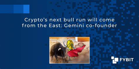 Crypto’s next bull run will come from the East: Gemini co-founder