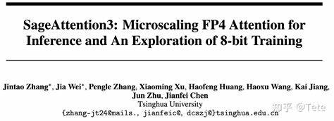 SageAttention3: Microscaling FP4 Attention. 5x Speed up