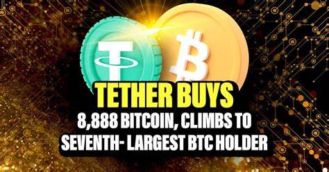 Tether Buys 8,888 Bitcoin in Epic Buy-the-Dip Strategy