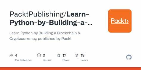 PacktPublishing/Learn-Python-by-Building-a-Blockchain-Cryptocurrency
