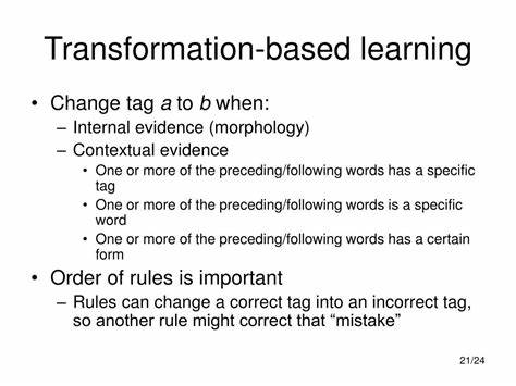 Transformation-Based Learning for POS Tagging