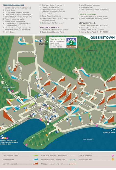 A map showing the steepness of streets (2013)