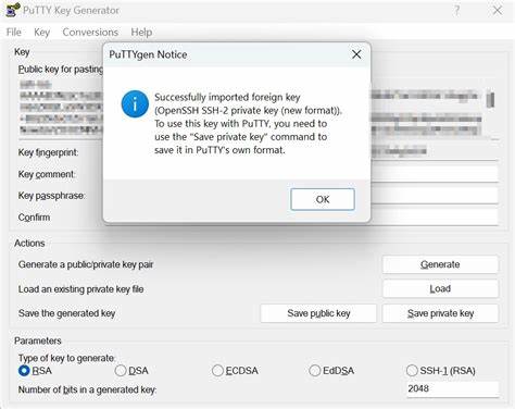 How not to format a private key